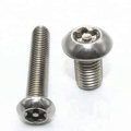 Stainless Steel Button Head Security Machine Screw